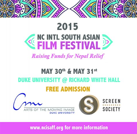 Screen/Society--NC International South Asian Film Festival (day 2 of 2)