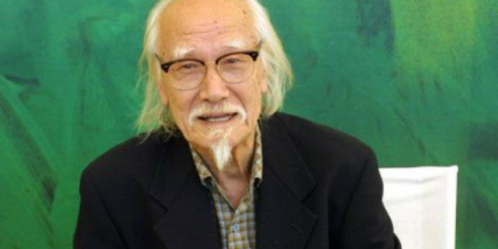 Photograph of film director, Suzuki Seijun (1923-2017)